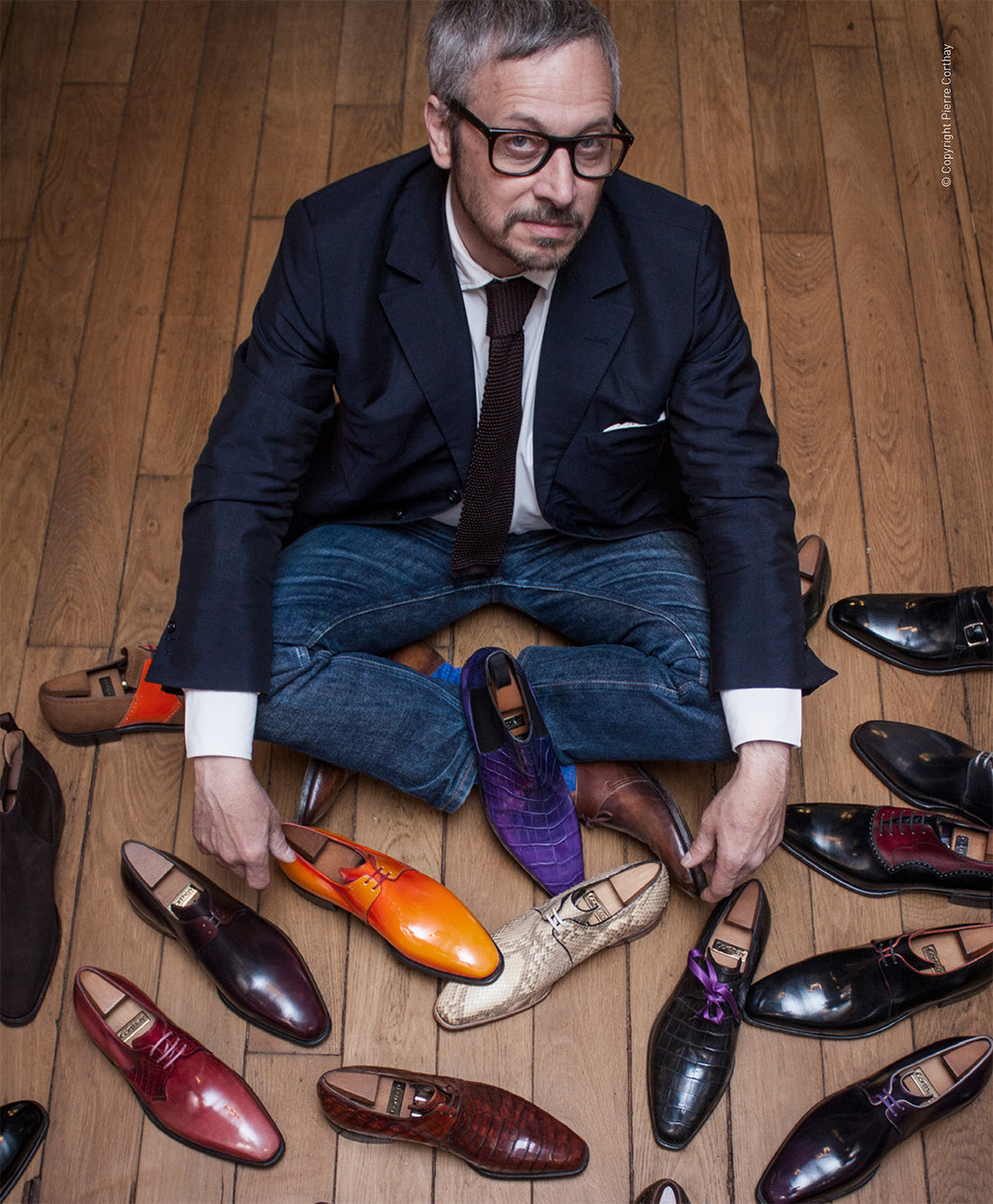 Pierre CORTHAY la chaussure dans la peau