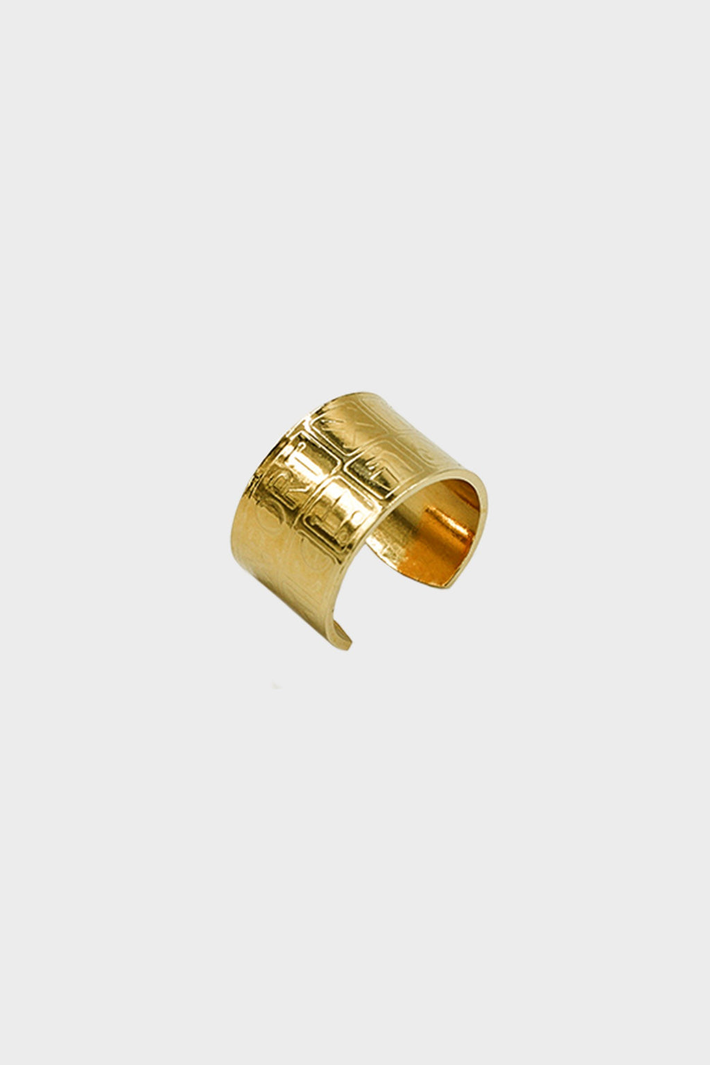 The Gold Pictogram Ring