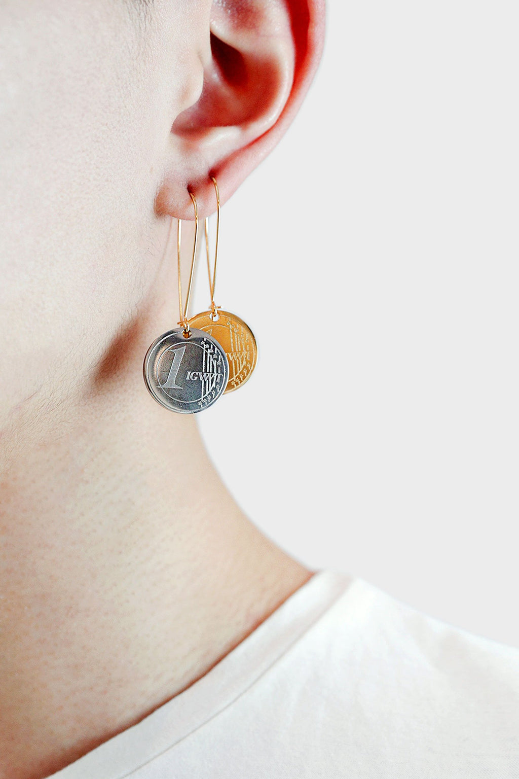 The 1€ Gold Earring