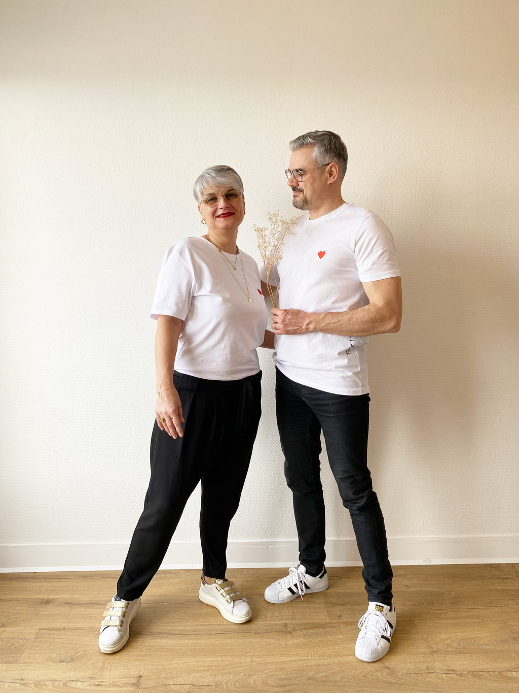 Tee-shirt UNISEX Coeur ISAL LABEL