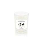 Small Candle 02: coriander seed, honey, tobacco leaf